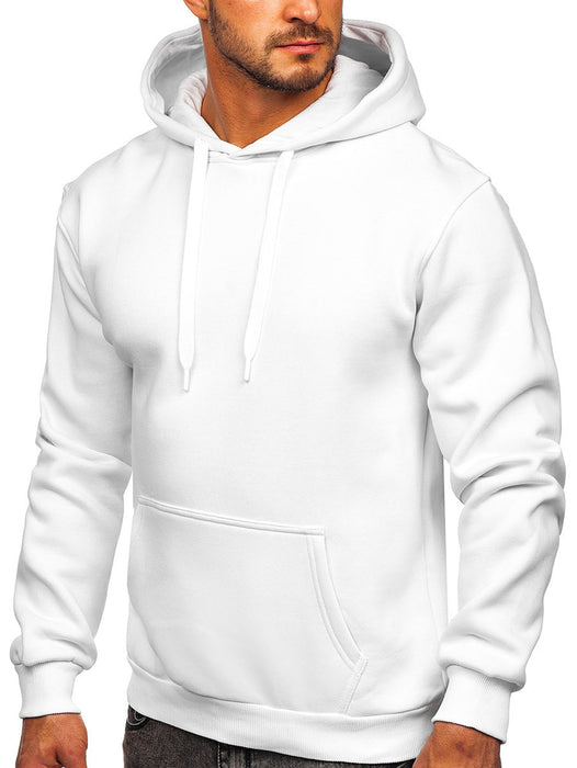 Basic White Hoodie