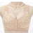 Front Open Cooling Cotton Bra for Anti-Sagging Support & Posture Correction