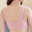 Front Open Cooling Cotton Bra for Anti-Sagging Support & Posture Correction