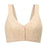 Front Open Cooling Cotton Bra for Anti-Sagging Support & Posture Correction