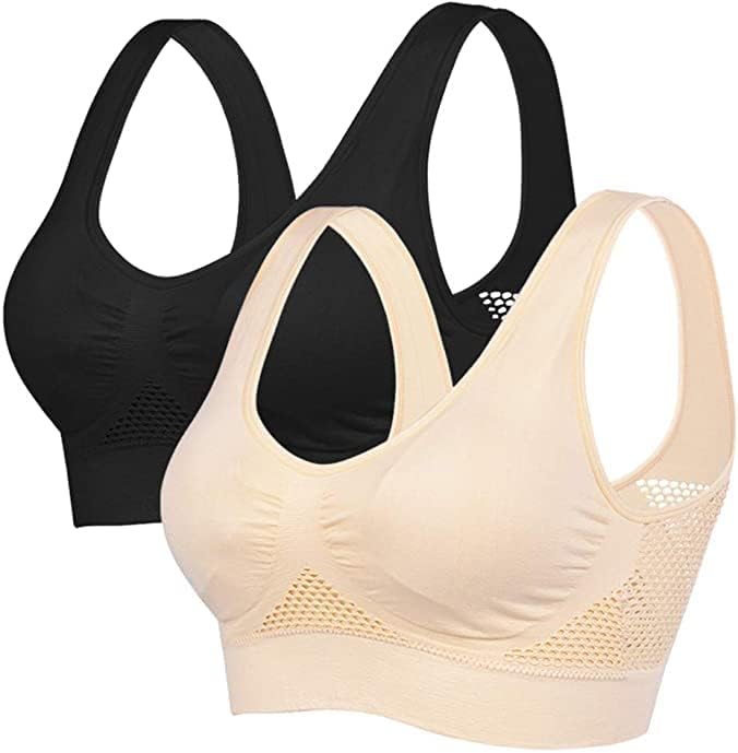 Ultimate Comfort Breathable Air Bra: Seamless Lift-Up, Wire-Free Support