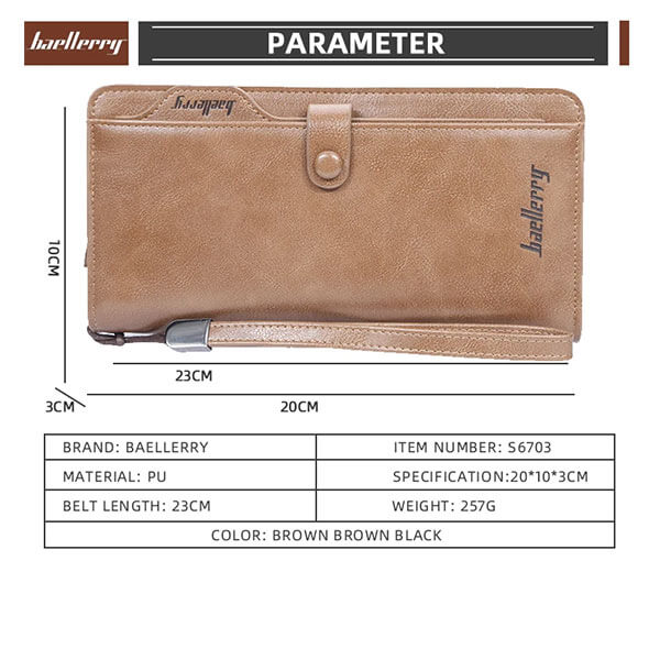 Business Class Leather Wallet.