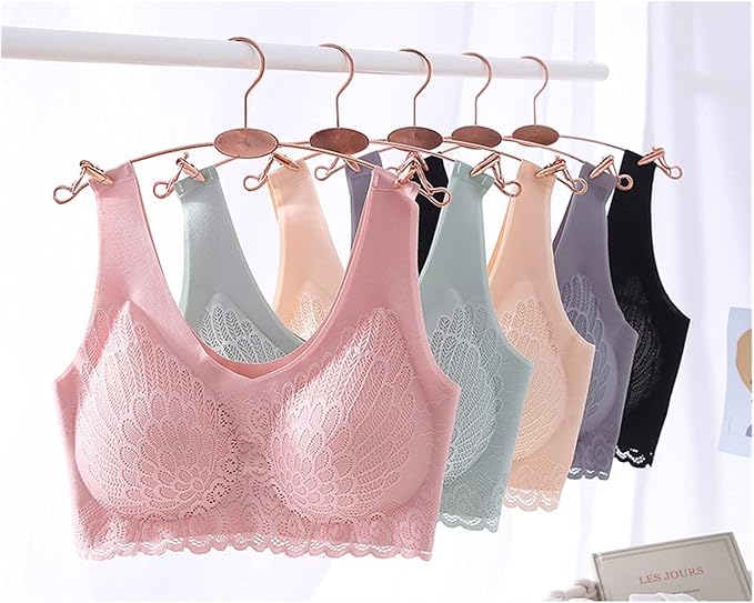 Comfortable Thai Latex Push-Up Bra for Women - Wire-Free Seamless Support
