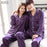 Elegant Silk Satin Couples Pajama Set: Long Sleeve Matching Sleepwear for Home