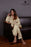 Elegant Silk Satin Couples Pajama Set: Long Sleeve Matching Sleepwear for Home