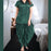 Girls' Stylish Silk Patiala Nightwear Set: Half Sleeve V-Neck Comfort Pajamas